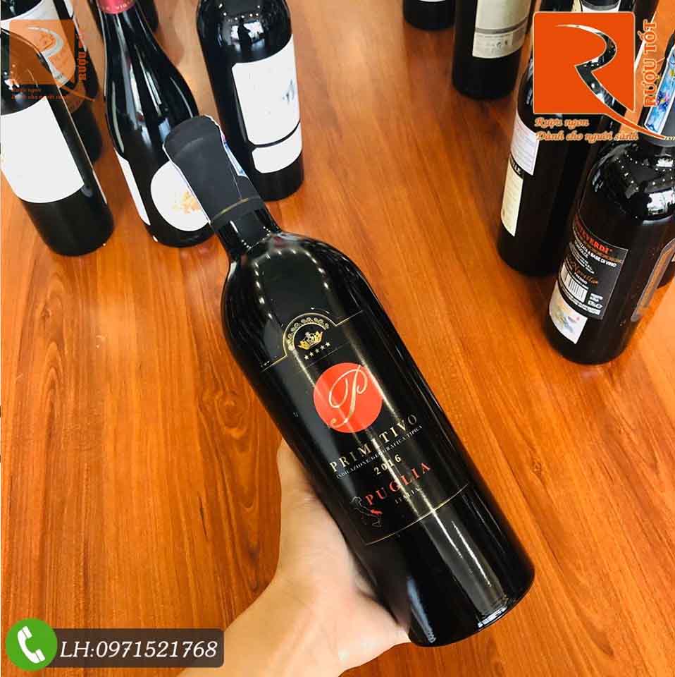 Gia Sale 0đ Rượu Vang Y P Primitivo Puglia Cantina Petrelli Gia Rẻ