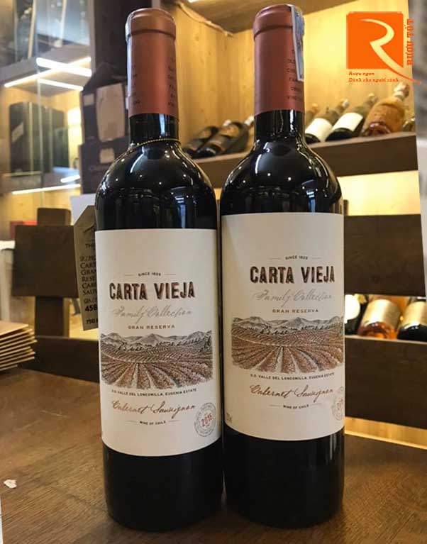 rượu vang Carta Vieja Gran Reserva