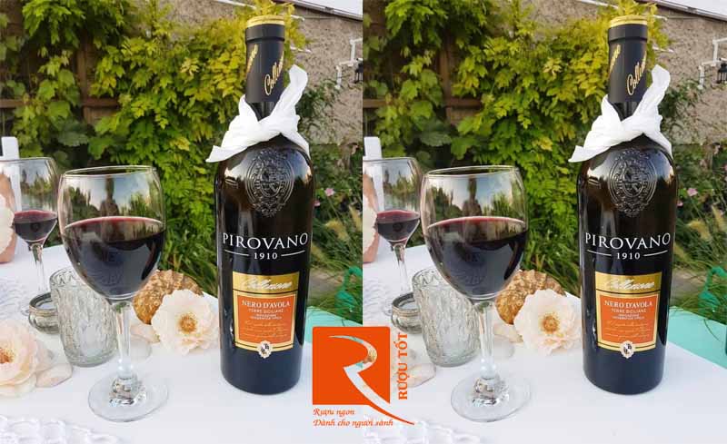 Rượu vang Ý Pirovano Nero D’avola