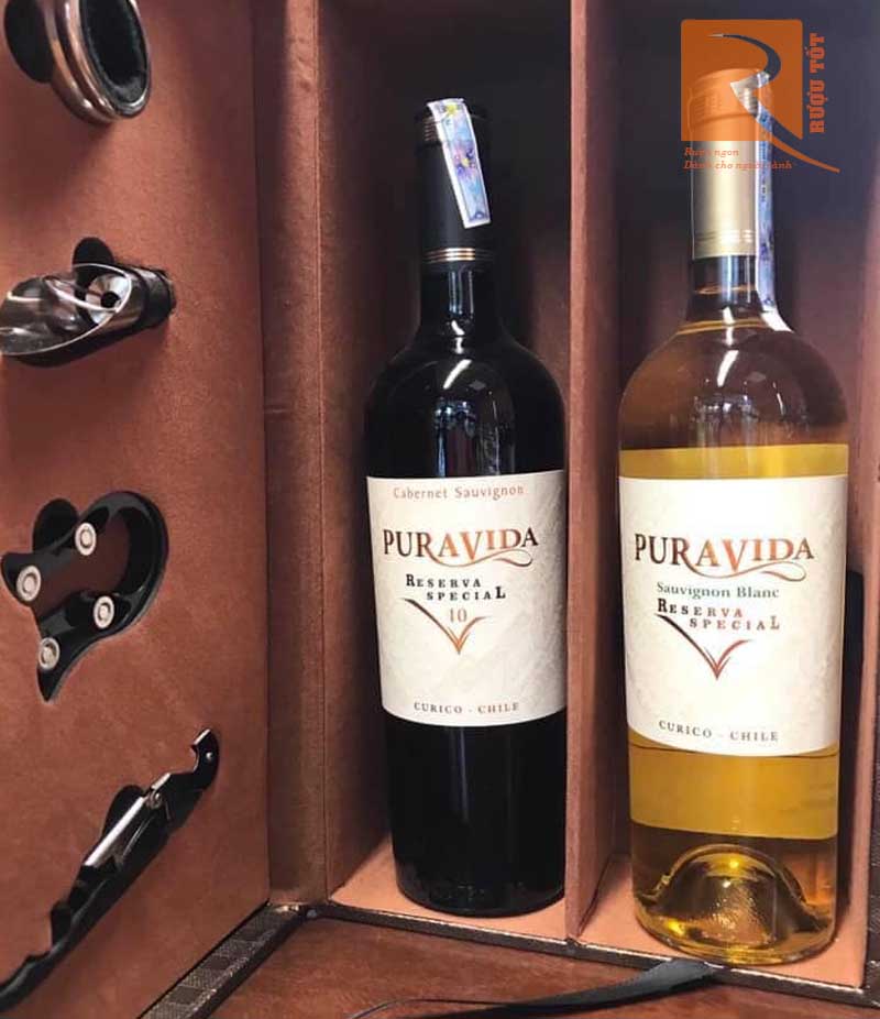 rượu PuraVida Reserva Special 10