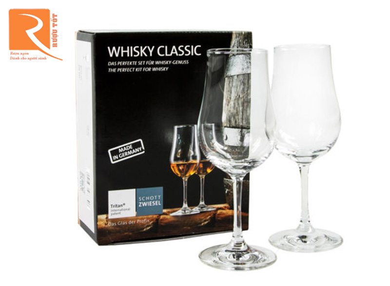 Ly uống rượu Whisky nhập khẩu Đức