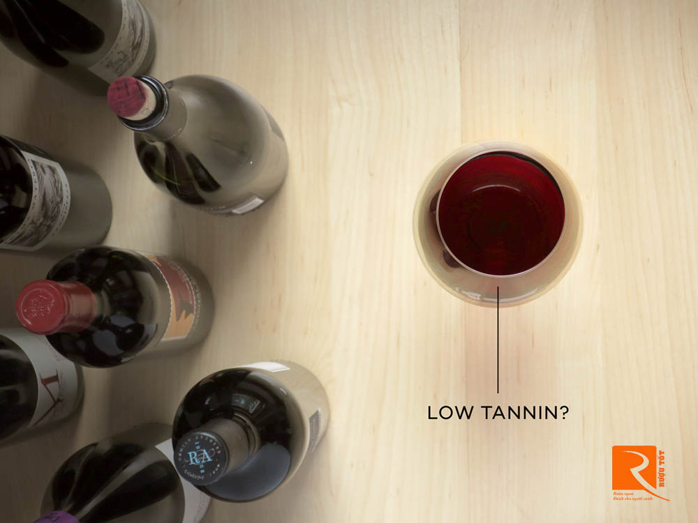 Tại sao rượu vang đỏ có độ tannin thấp lại được yêu thích hơn?