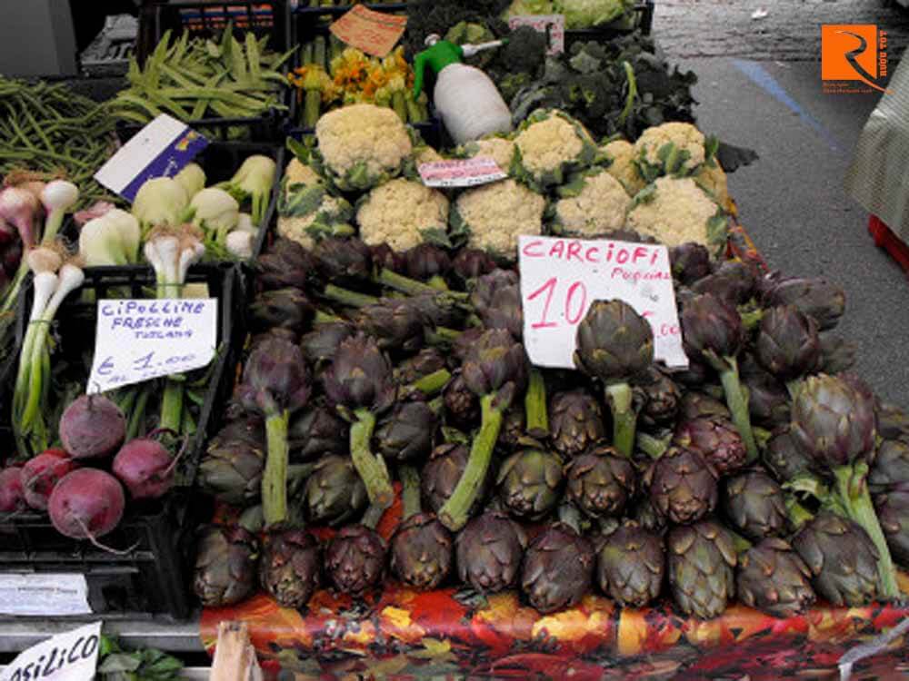 Các loại rau được sử dụng trong ẩm thực của Lazio 