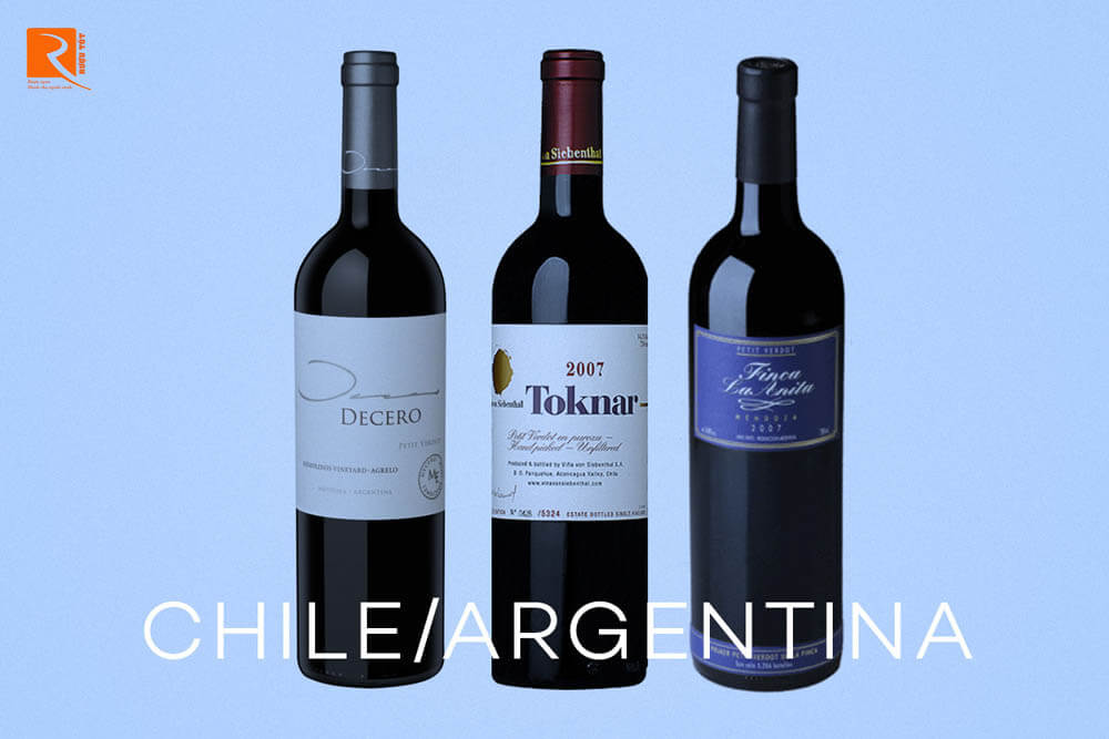 Từ Chile, những loại rượu này có thể có thảo mộc hơn) và thường có độ axit cao.