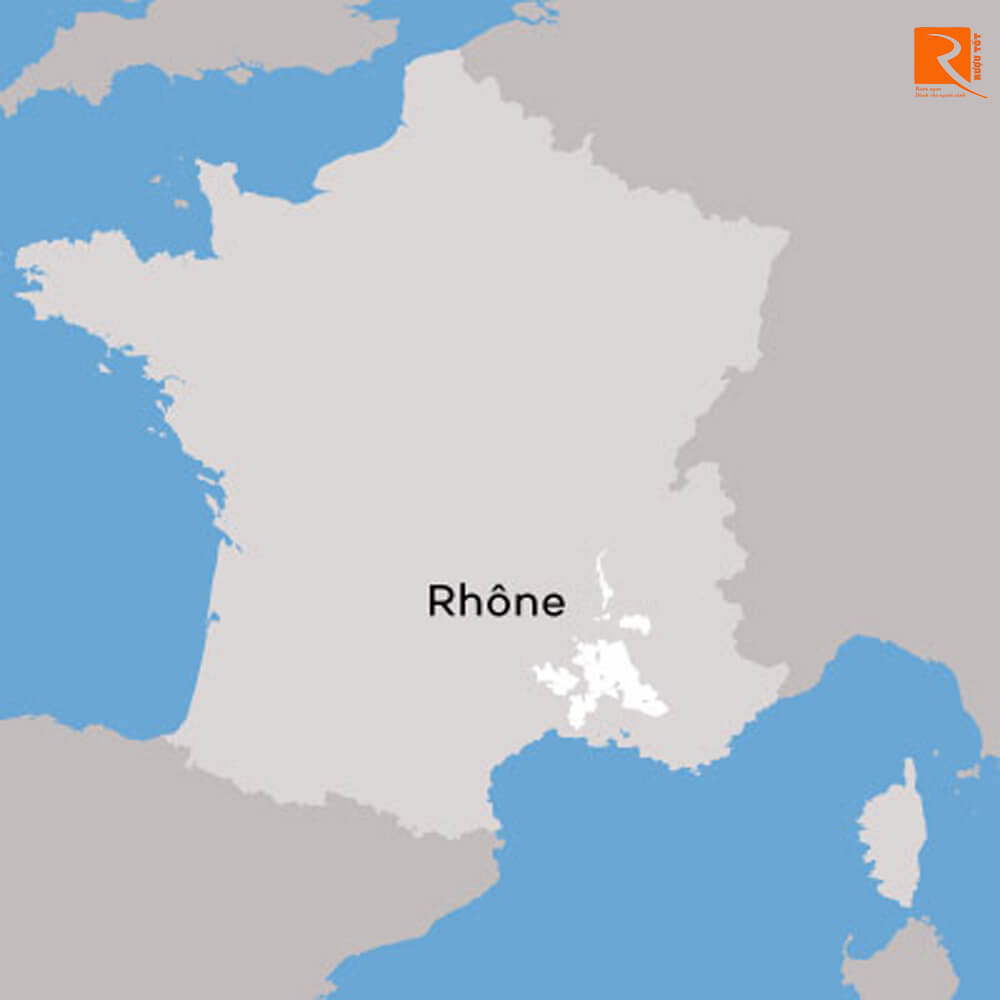 Thung lũng Rhône.