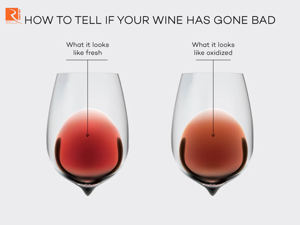 Hầu hết các loại rượu vang không thể hiện quá rõ theo năm tuổi.