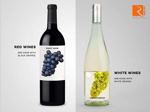 Rượu vang đỏ và rượu vang trắng: Sự khác biệt thực sự