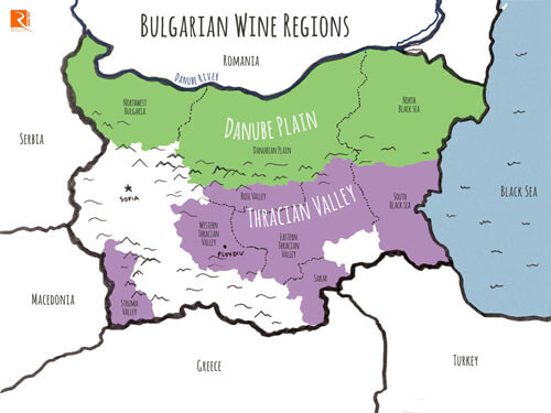 Cách nhận biết rượu vang của Bulgaria.