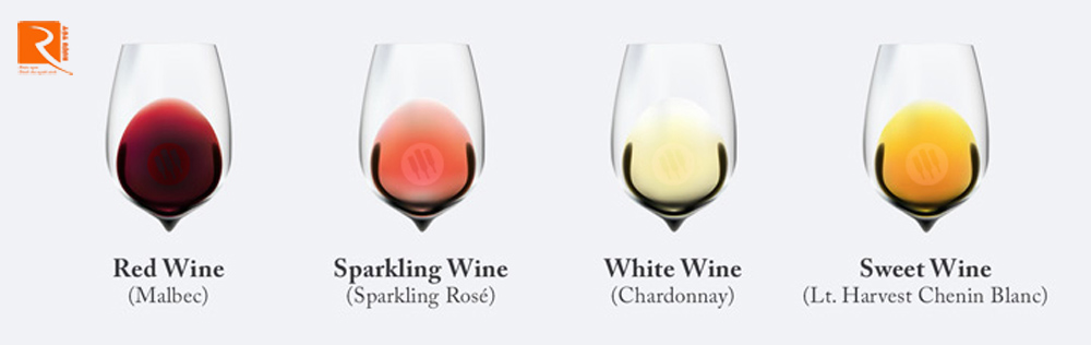 Có 4 loại rượu vang chính