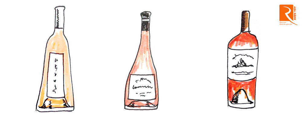 Đừng đánh giá rượu vang hồng bằng màu sắc của nó.