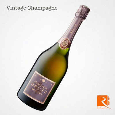 sâm banh cổ điển Deutz Rose Vintage ở Champagne