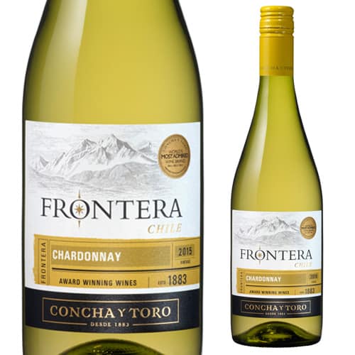 Rượu vang trắng Chile Frontera Chardonnay
