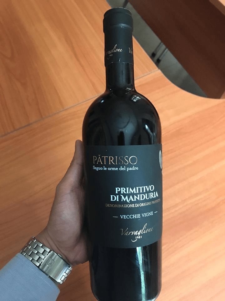 Rượu vang Ý Patrisso 18,5 độ cao cấp