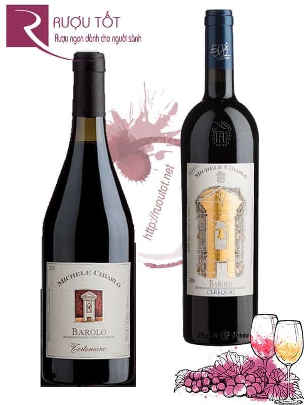 Rượu vang Michele Chiarlo Barolo Cao cấp