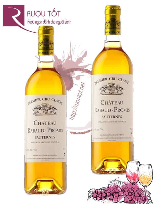 Vang Pháp Chateau Rabaud Promis Premier Grand Cru Classe Sauternes
