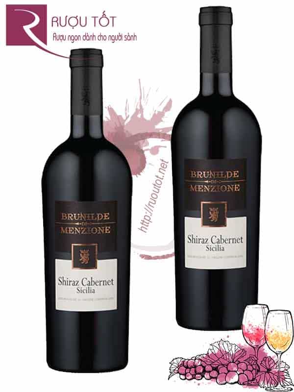 Rượu vang Brunilde Menzione Shiraz Cabernet