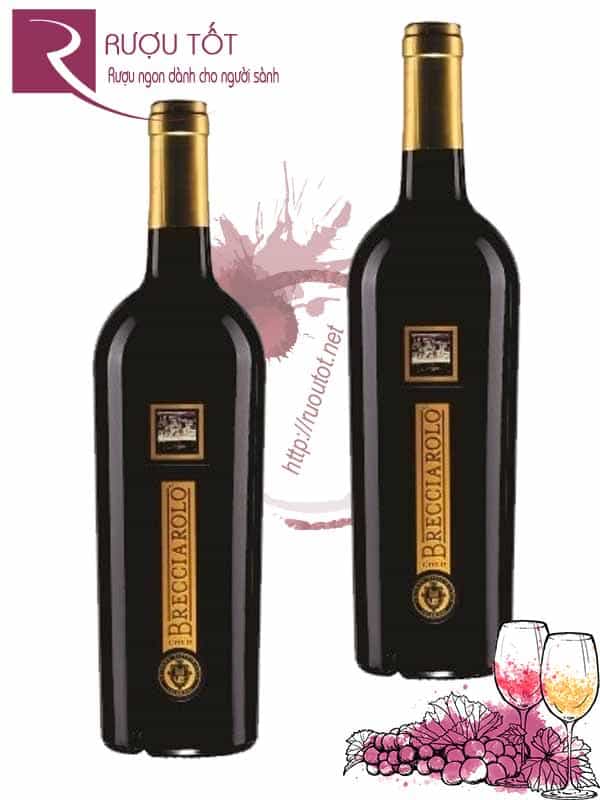 Rượu Vang Brecciarolo Gold nhập khẩu cao cấp