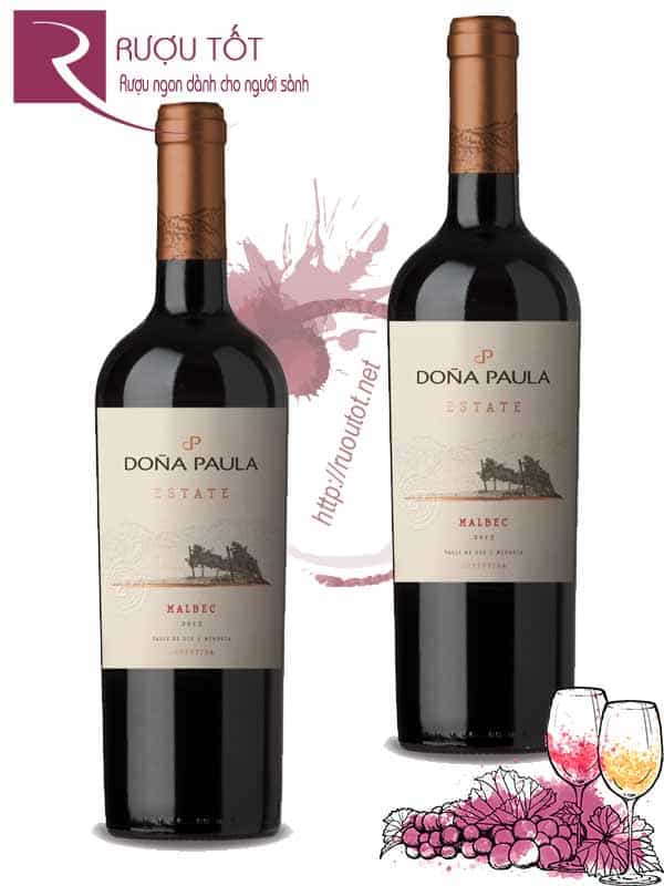 Rượu Vang Dona Paula Estate Malbec