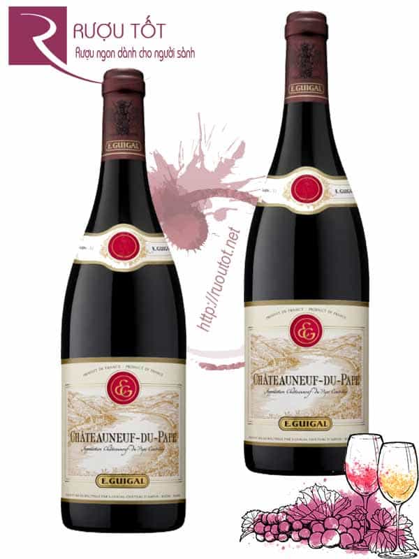 Rượu Vang Pháp Chateauneuf du Pape E Guigal Cao cấp