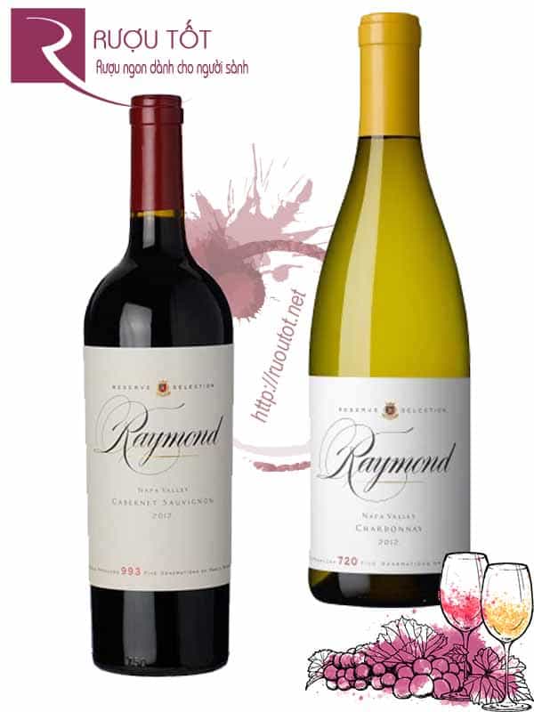 Rượu vang Raymond Reserve Selection Collection Red – White Chính hãng
