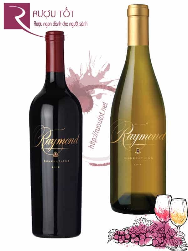 Rượu vang Raymond Generations Icon Wine Red – White Chiết khấu cao