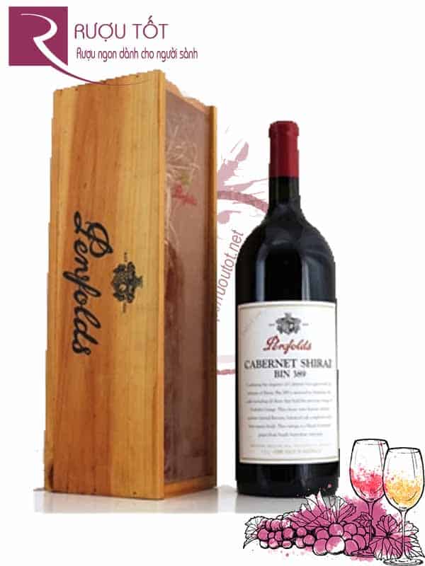Rượu vang Penfolds Bin 389 Cabernet Shiraz 1.5L