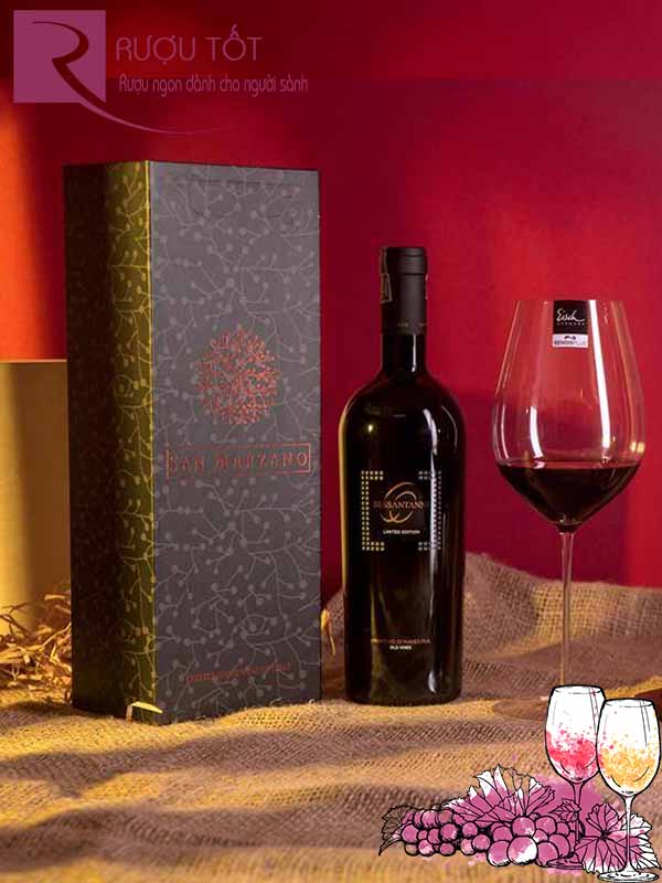 Rượu vang San marzano 60 năm hộp quà