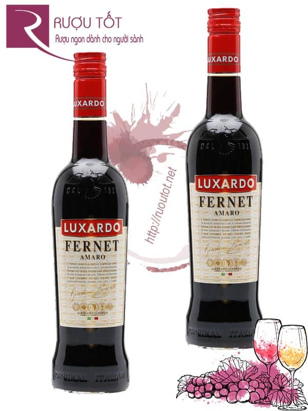Vang Ý Luxardo Fernet Amaro 75Cl Nhập khẩu cao cấp