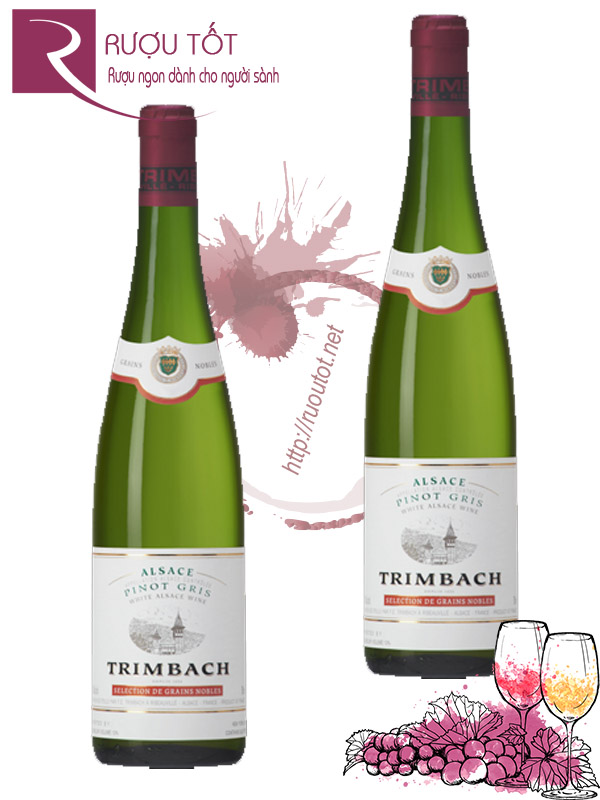 Vang Pháp Trimbach Pinot Gris Alsace Selection de Grains Nobles Cao cấp