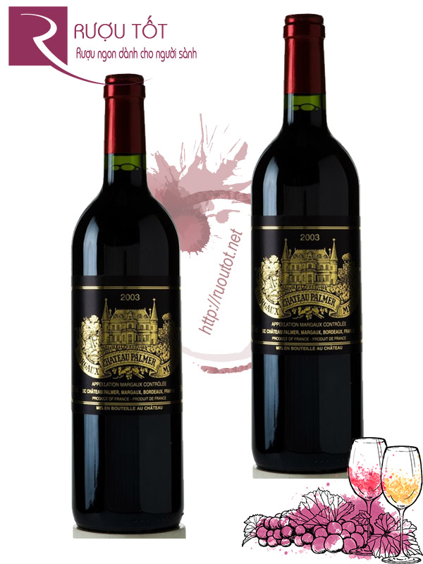 Rượu Vang Chateau Palmer Grand Cru Classe Medoc 2003