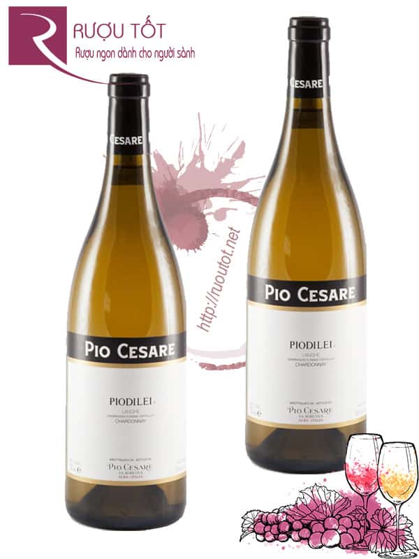 Vang Ý Pio Cesare Piodilei Chardonnay Thượng hạng