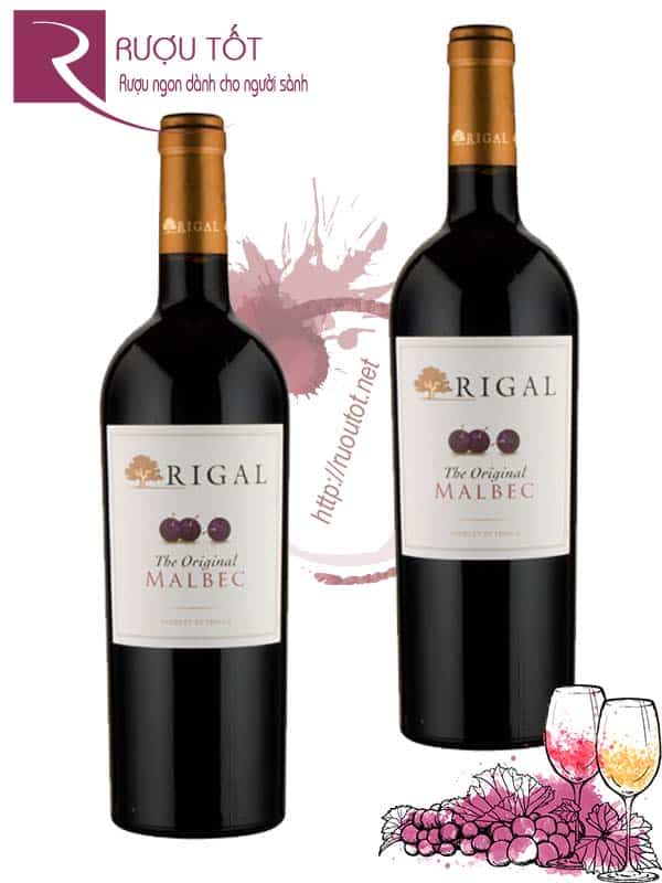 Rượu vang Rigal Original Malbec Thượng hạng