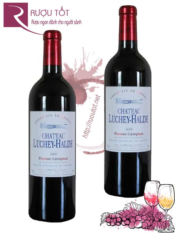 Rượu Vang Chateau Luchey Halde Pessac Leognan 93 điểm