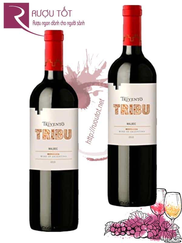 Rượu vang Tribu Trivento Malbec Mendoza Thượng hạng