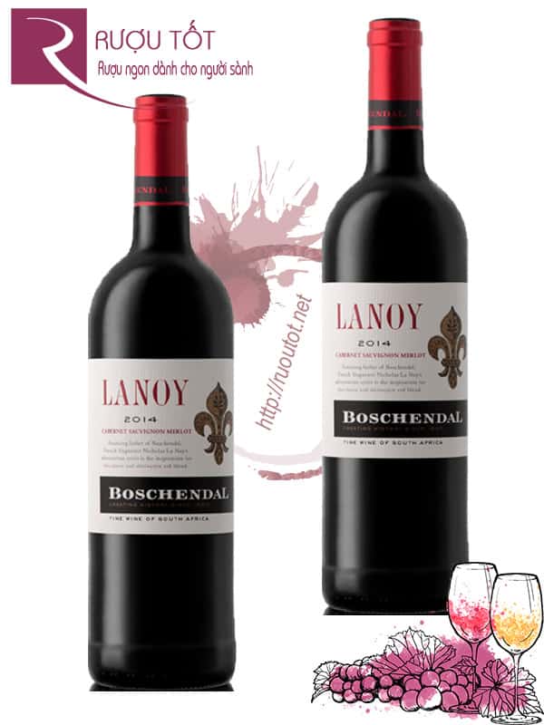 Rượu vang Lanoy Boschendal Cabernet Merlot Franschhoek Chiết khấu cao