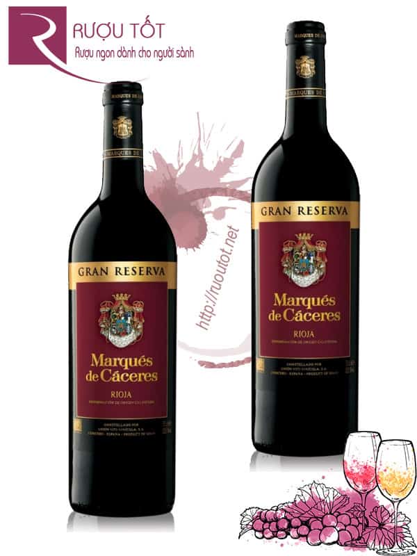 Rượu Vang Marques de Caceres Gran Reserva Rioja