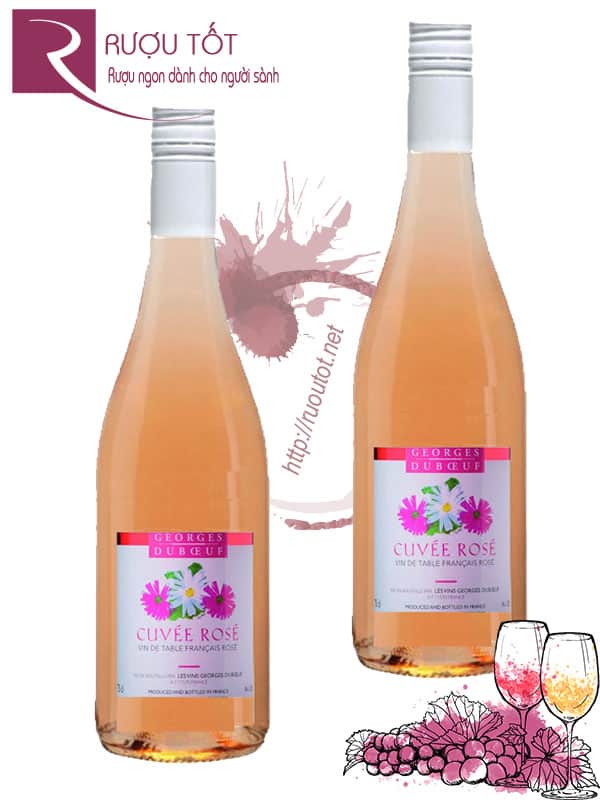 Vang Pháp Cuvee Rose Vin de France Georges Duboeuf Hảo Hạng