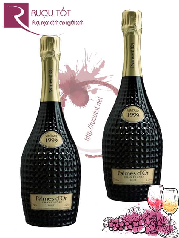 Champagne Pháp Nicolas Feuillatte Palmers dOR Cao cấp