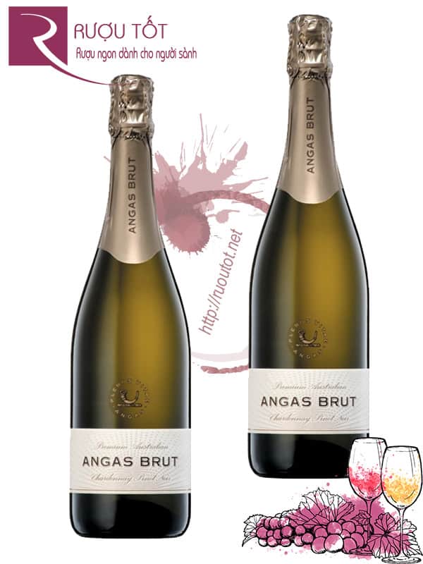 Rượu vang nổ Angas Brut Premium Cuvee Thượng hạng