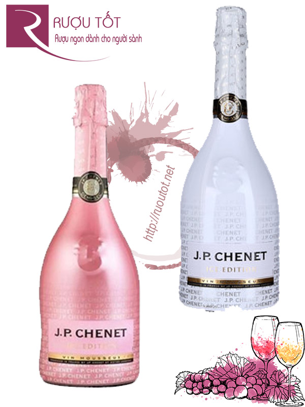 Rượu Vang Nổ JP Chenet Ice Edition White - Rose Chính hãng