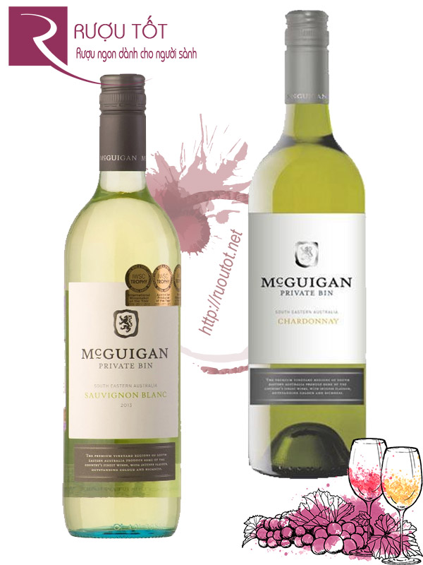 Rượu vang McGuigan Private Bin Blanc Chiết khấu cao