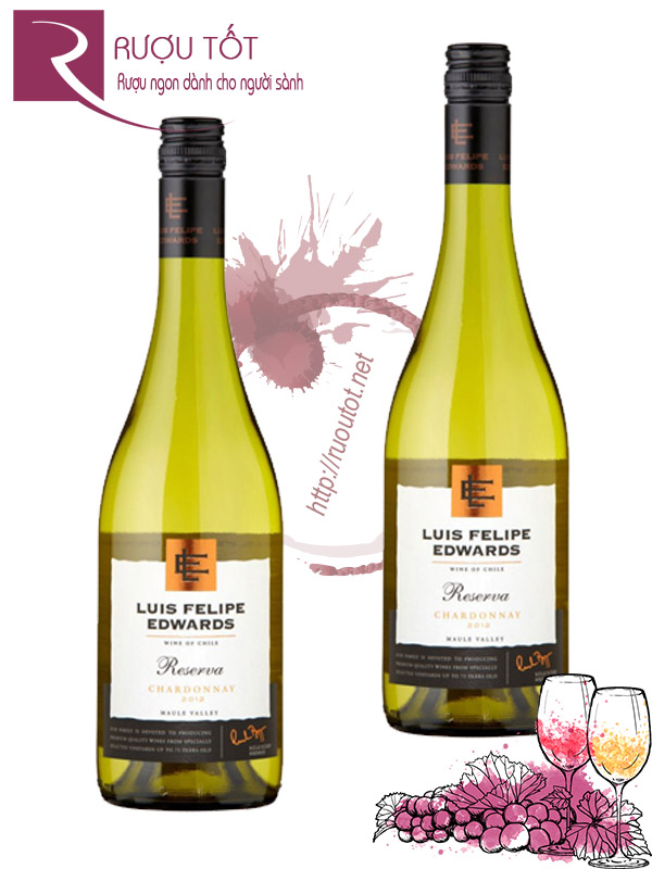 Vang Chile Luis Felipe Edwards Reserva Chardonnay Thượng hạng