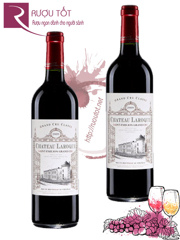 Rượu Vang Chateau Laroque Saint Emilion Grand Cru Classe Cao cấp