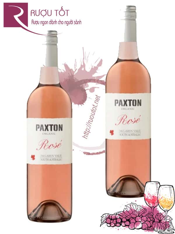 Rượu vang Paxton Organic McLaren Vale Rose Cao cấp