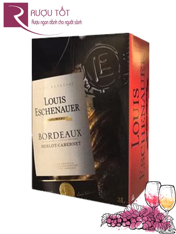 Vang Bịch Luis Eschenauer Bordeaux blend 3L