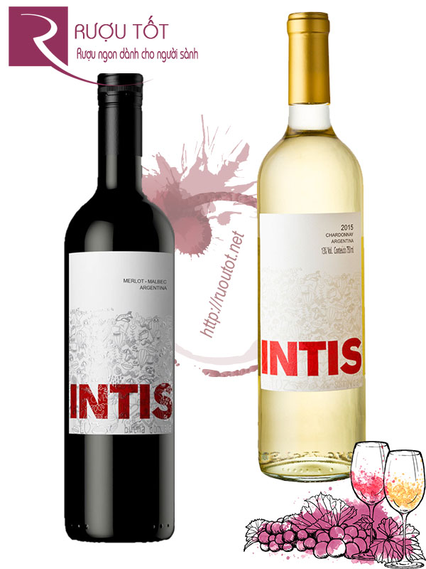Rượu vang INTIS San Juan Red - White Cao cấp
