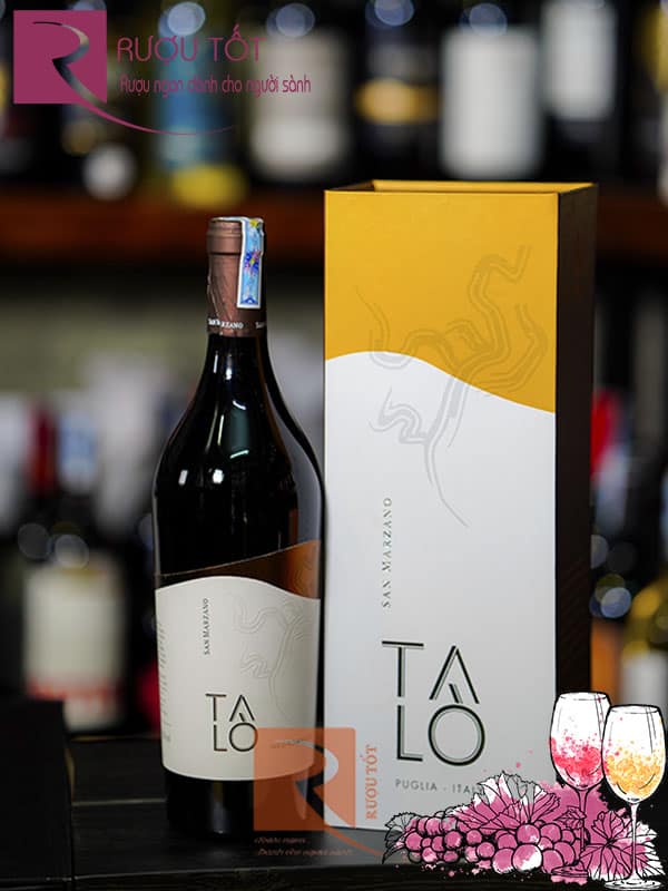Rượu vang San Marzano Talo hộp quà