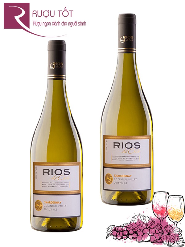 Vang Chile Rios De Chile Chardonnay Thượng hạng