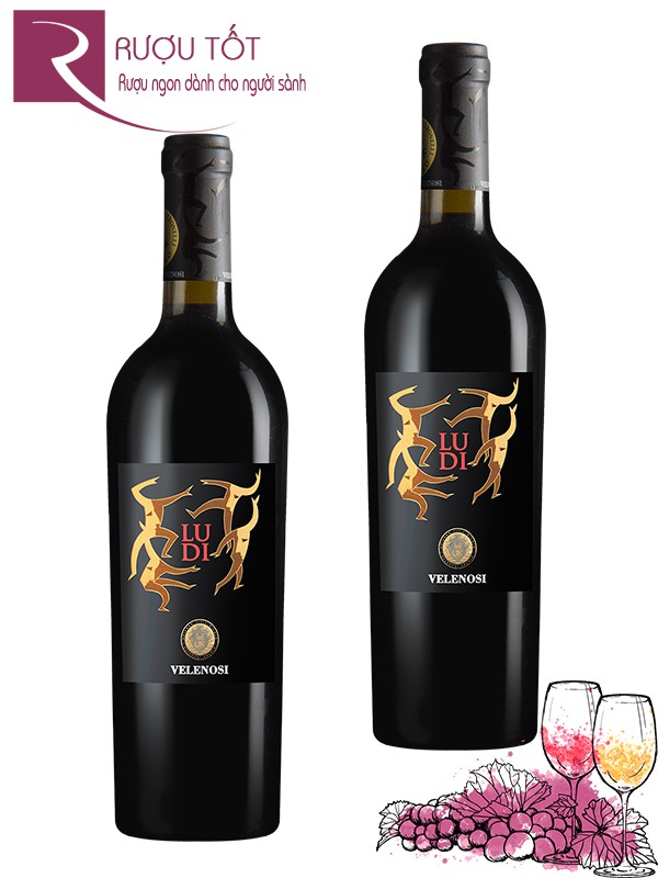 Rượu Vang Ludi Velenosi DOCG 98 điểm Cao cấp hảo hạng