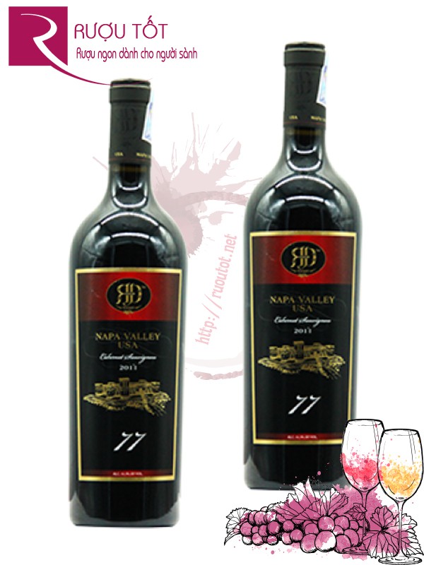 Rượu vang 77 Reserva Napa Valley Cabernet Sauvignon Chiết khấu cao